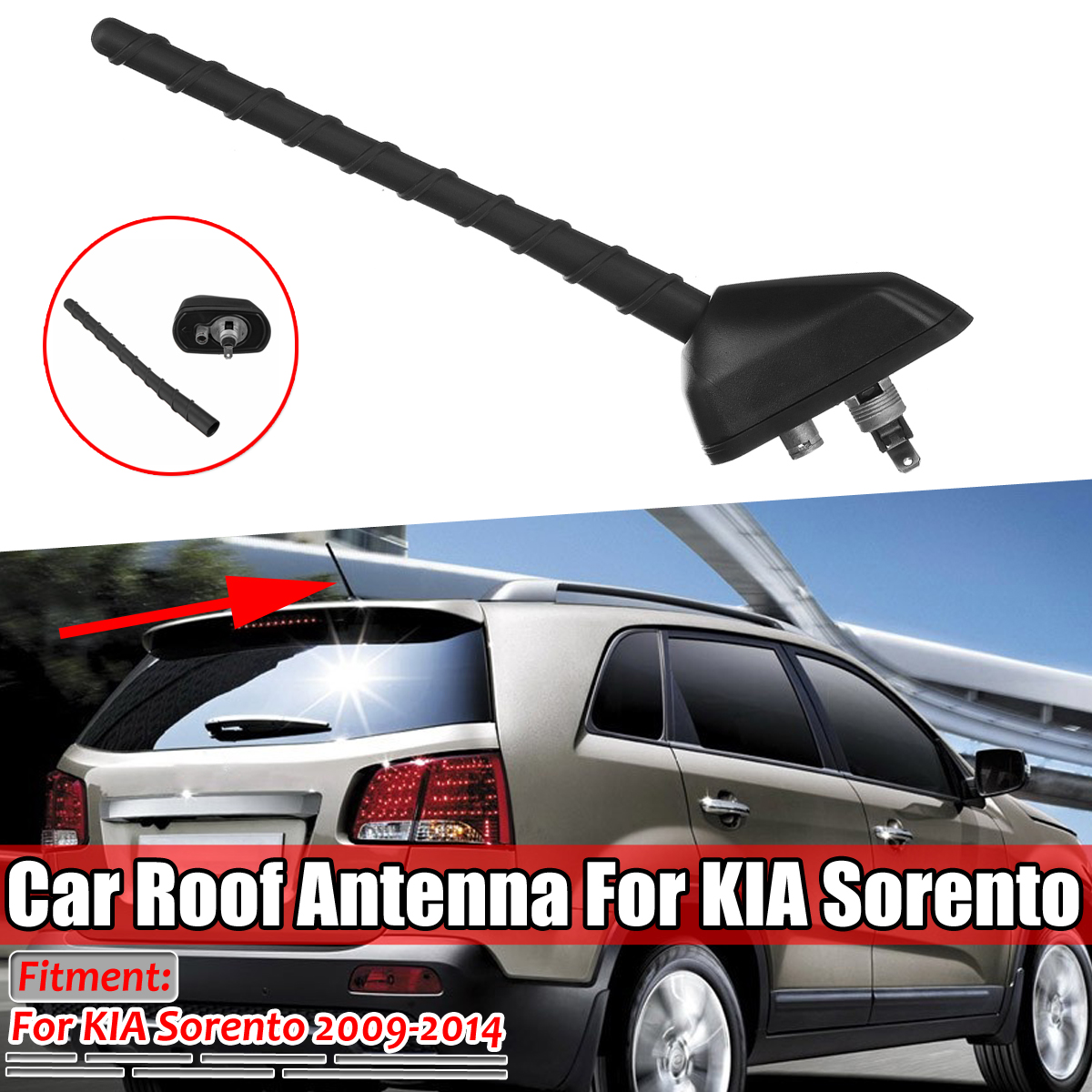 Car Roof Antenna AM FM Radio Aerial 962501F522 For KIA Sorento 2009