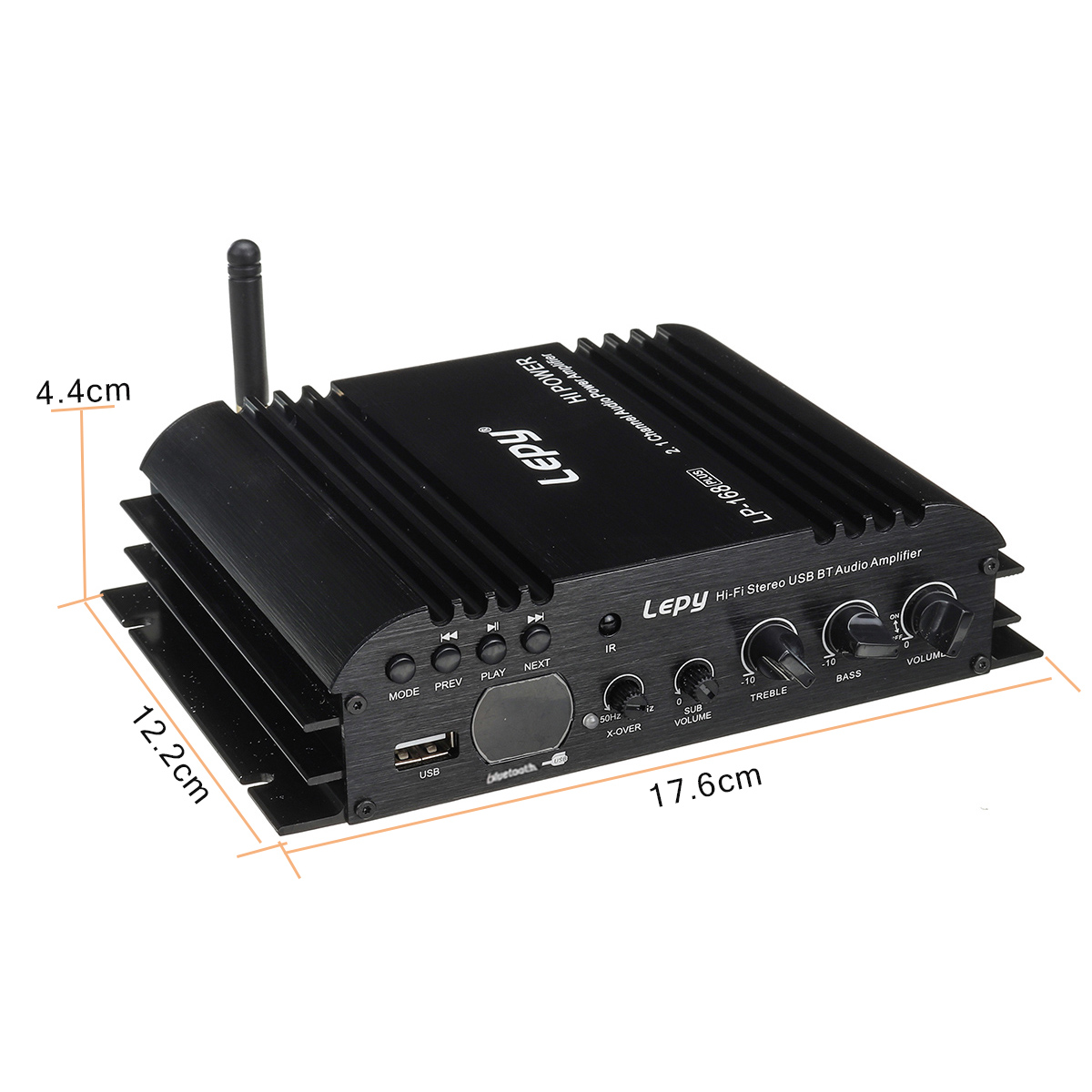 Plus Hifi Amplifier Super Bass Bluetooth Channel Stereo