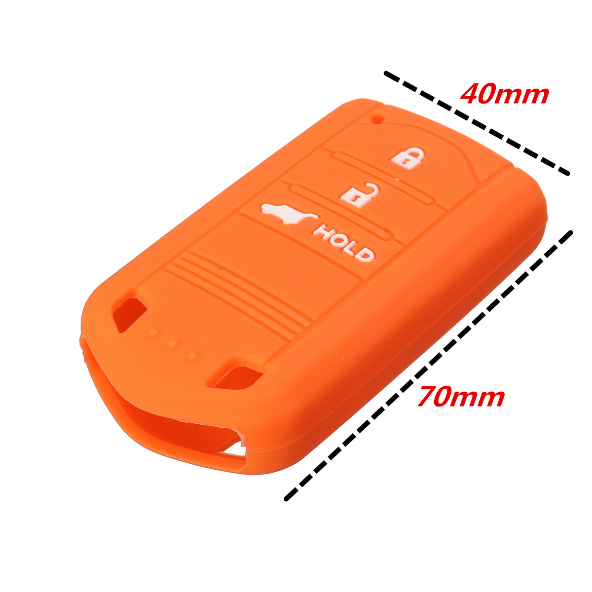 Car Key Case 3 Buttons Smart Remote Key Case Silicone Cover For Acura