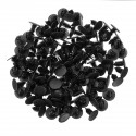 A Set Of 120 Sets Of 9mm Car Black Buckles Cips Bumper Car Fastener Clip