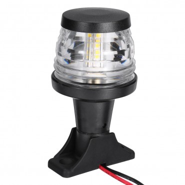 12-24V Marine Yacht Pontoon LED Navigation Stern Anchor Pole Lights Lamp For Boat