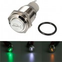 12V 16mm Car Boat LED Light Momentary Horn Button Switch 3 Color