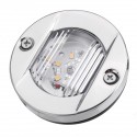 12V LED 2835 Round Stern Transom Lights For Boat Marine Embedded Mounting Stainless Steel