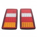 24V 60 LED Tail Turn Signal Running Reverse Brake Light For Trailer Truck Boat RV