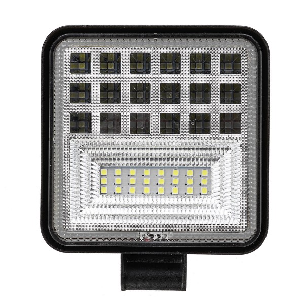 4 Inch LED Work Light Spotlight 200W 42LED 8000LM 6000K Waterproof For Off-Road Vehicle Car Boat SUV Camping