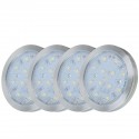 4pcs 12V 2.5W LED Spot Light Ceiling Cabin Interior Lamp Downlight For RV Caravan Boat Motorhome