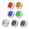 6 LED 12V DC Round Flush Mount Waterproof Marine Led Navigation Lights