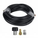 5m/10m/15m/20m/25m/30m High Pressure Washer Water Pipe Hose With 3 Connectors