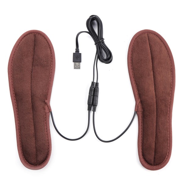 Electric Heated Shoe Insole Warm Feet Heater USB Foot Winter Warmer Heating Pad