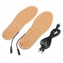 Electric USB Heating Thickening Shoe Insole Warm Sock Feet Heated Warmer Pad