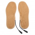 Electric USB Heating Thickening Shoe Insole Warm Sock Feet Heated Warmer Pad