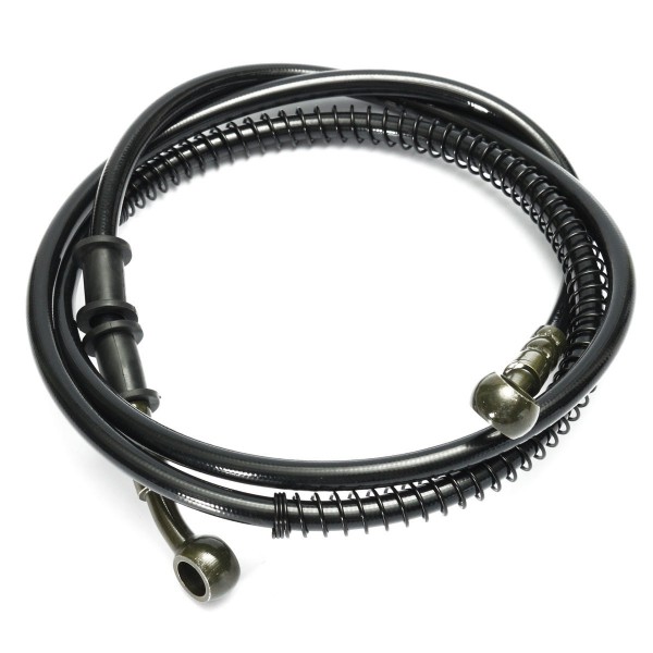 50cm - 190cm Motorcycle Braided Brake Clutch Oil Hose Line Pipe 10mm