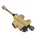 Motorcycle Bike Rear Brake Master Cylinder Internal Oil Pot Golden