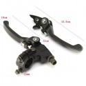 Pair 7/8inch 22mm Handlebar Clutch Brake Folding Snap Lever For 125cc 140cc Pit Dirt Bike