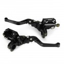 Universal Motorcycle Hydraulic 7/8inch M10*1.25 CNC Brake Clutch Master Cylinder Reservoir Lever Set