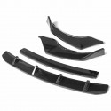 4PCS Carbon Fiber Front Bumper Lip Body Kit Spoiler For BMW G01 X3 G02 X4 2018-2020