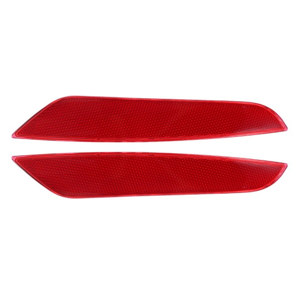 Car Left and Right Red Rear Bumper Reflector Fit For VW