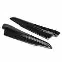 Carbon Fiber Look Rear Bumper Lip Diffuser Splitter Canard Protector For BMW E92