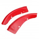 Front Bumper Lip Splitter Protector Red For Dodge Charger SRT Scat Pack 2015-2019