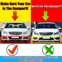 Front Bumper Lower Splitter Lip Diffuser Guard Front Shovel Bright Black For Mercedes For Benz W204 C180 C200 C250 Sedan 2008-2014