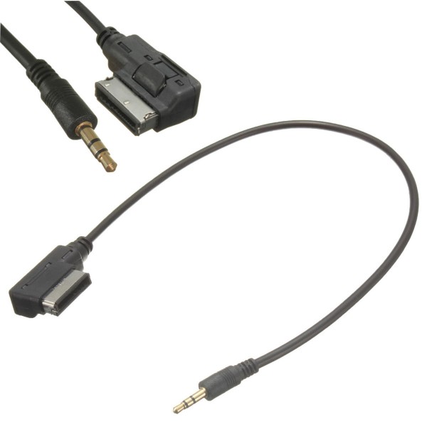 MMI to 3.5mm Male Audio AUX MP3 Adapter Cable For AUDI A3/A4/A5/A6/Q5 VW MK5