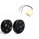 Universal Car Steering Wheel Controller GPS DVD Wireless Smart Button Key Remote with 10 Keys