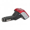 12V BT V2.0 MP3 Wireless FM Modulator BF-805 Red