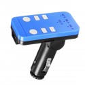 703E bluetooth Car Kit MP3 FM Transmitter Handsfree USB 12V TF Card USB Music Player