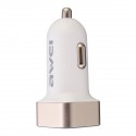 Metal Dual USB Quick Car Charger 5V 2.4A For iPhone SE/6S/6S Plus/6/6 Plus/Galaxy S7 Ipad