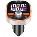 BC53 QC3.0 Fast Car Charger bluetooth MP3 Player FM Transmitter Colorful Atmosphere Light Display