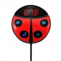 Car Beetle Shape Wireless bluetooth FM Transmitter Speaker phone bluetooth Car Kit Car Auto Transmit