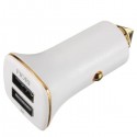 Dual USB Car Charger Power Adapter Cigarette Lighter Socket 12V 24V