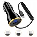 Car Charger Single USB Smart Universal Charging Head