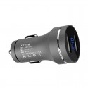 GS-C0062 DC 5V 2.4A Battery Voltage Display Multi-function Car Charger