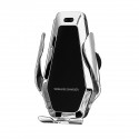 New Automatic Qi Wireless Car Charging Charger Mount Clamping Vent Phone Holder