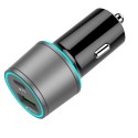 QC 3.0 Car Charger Metal Double Aperture PD Two In One Car Charger