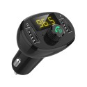 BT23 QC3.0 Hands-free bluetooth Car Charger Dual USB Fast Charging Car bluetooth MP3