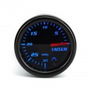 Universal 2 Inch 52mm Mechanical Vacuum Intake Gauge Digital 7 Color LED Display Car Odometer