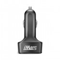 iM-C2 4 in 1 Dual USB Car Charger Adapter 5V 3.1A Bullet Car Charger for Cell Phone iPhone