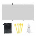 Caravan Sun Shade Wall Side Visor UV-Anti Privacy Zone Screens Roll Out Awning