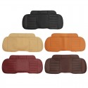 3pcs PU Leather Car Front Rear Seat Covers Universal Seat Protector Seat Cushion Pad Mat