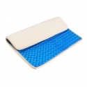 Blue Car Big Square Cooling Seat Cushion Gel Universal Chair Cover Pad Mat for Car Office