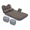 Car Travel Inflatable Air Mattress Back Seat Portable Camping Bed Cushion with Back Support