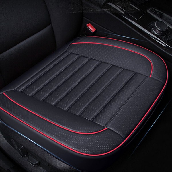 Front Back Car Seat Cover PU Leather Breathable Fit for Most Car