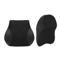 Memory Foam Car Headrest Pillow Seat Back Cushion Breathable Neck Waist Rest Support Cushion