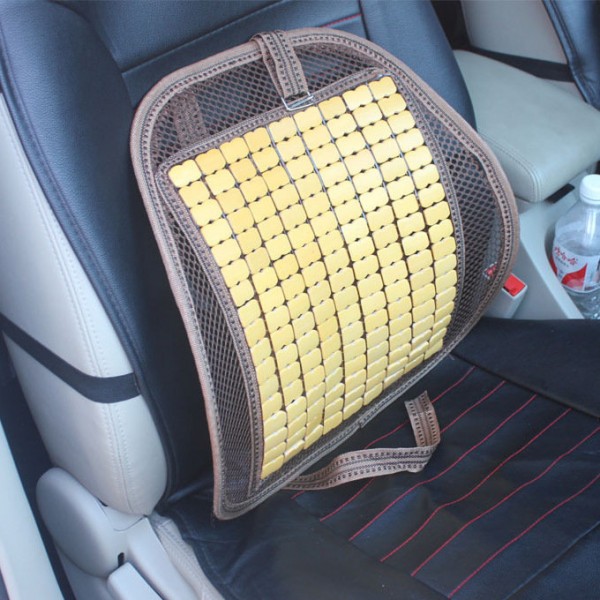 Summer Bamboo Car Seat Chair Back CushionVentilate Cushion Pad