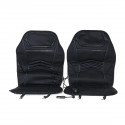 Universal Car Auto Heated Seat Cushion Cover Pad Warmer Winter Autumn Double-Seat Black 12V