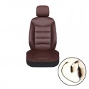 Universal 12V Electric Heated Car Seat Cover Pad Winter Heating Cushion Leather