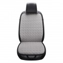 Universal Front Car Seat Cushion Cover Breathable Flax Protector Cushion Anti-slip