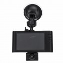 4'' HD 1080P Dual Lens Car DVR Front and Rear Camera Video Dash Cam Recorder 170 Degree